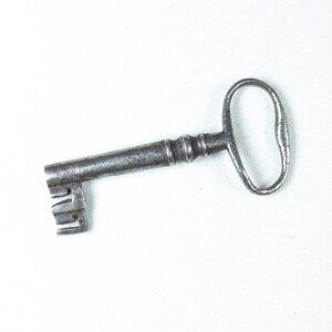 Antique skeleton Key pendant, home decor, vintage latch key